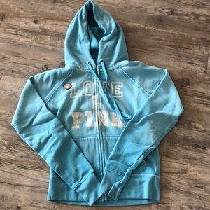 Size Small Like New Pink Victoria’s Secret Zip-Up